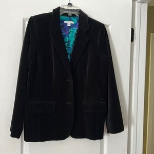 BEAUTIFUL FOR FALL!! Issac mizrahi black  size 10 lined Blazer